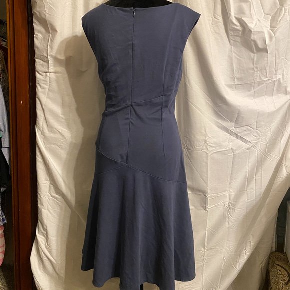 Midi Slate Blue Dress - Picture 2 of 2